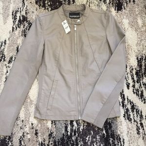 NWT Express Leather Jacket